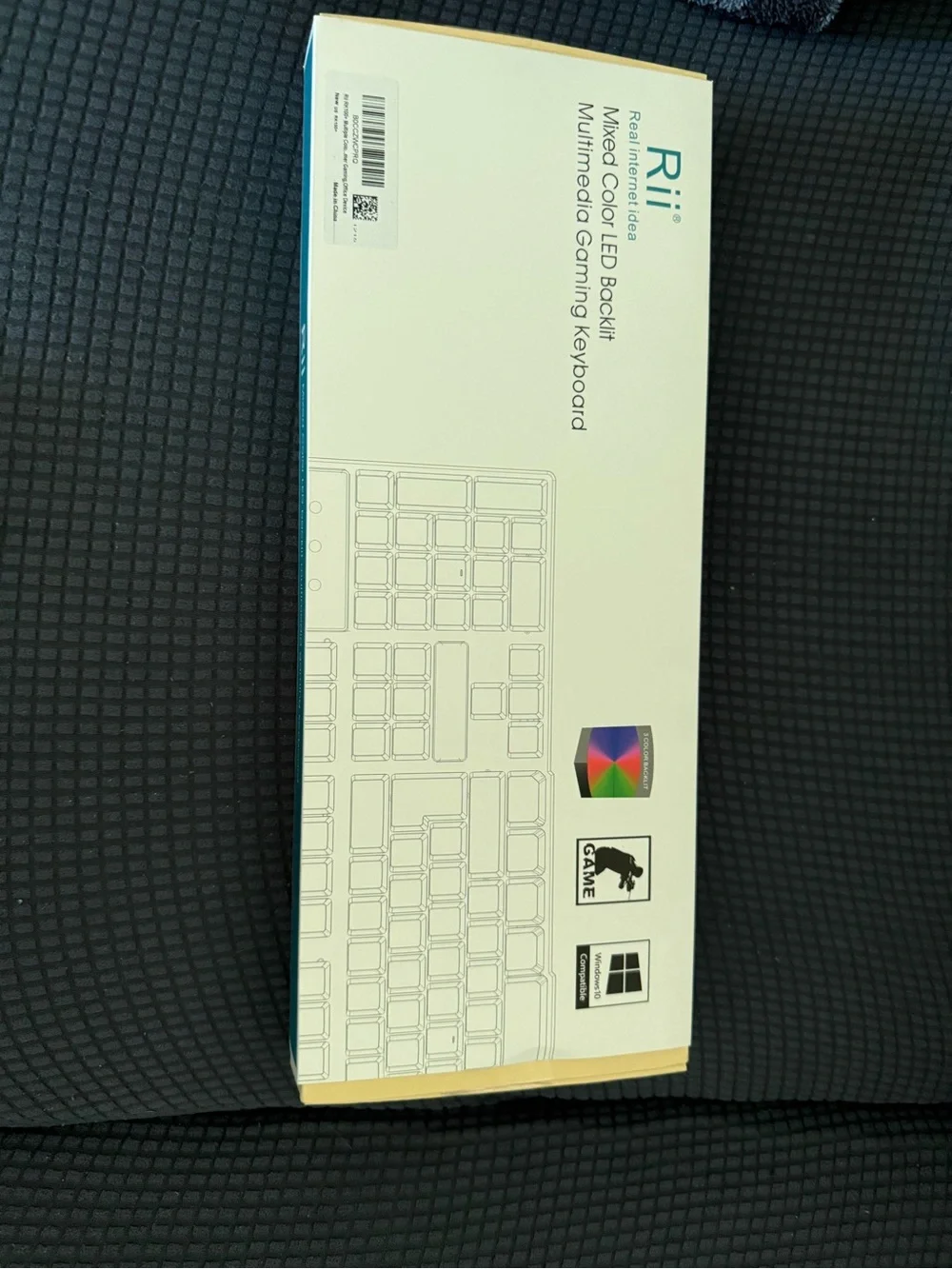Rii Multimedia Gaming Keyboard LED Backlit - White Box